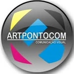 Logo ARTPONTOCOM Comunicação Visual - Cliente Brücker Printers