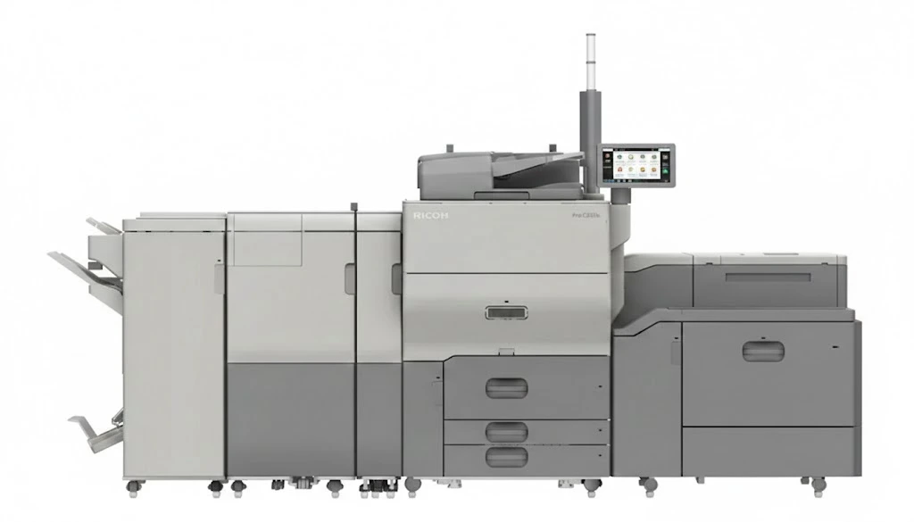 Impressora Ricoh Pro C5300 - Produção Colorida Profissional